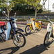 You can see the family resemblance. From left to right: 2019 Super Cub, 1980s C70, and an original 50.